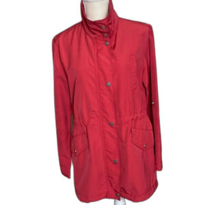 Sanctuary Utility jacket Size Womens Small Rose Color Full Zip High Collar